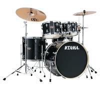 Tama IP52H6W-HBK Imperialstar 5-Piece Drum Kit (Hairline Black)