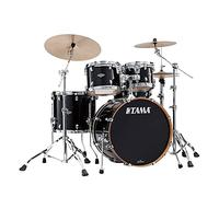 Tama MBS42S-PBK Starclassic Performer Piano Black 4-Piece Shell Set