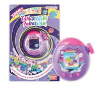 TAMAGOTCHI Bandai Paradise Cielo - Animale Virtuale da accudire Interattivo in italiano, rotella di zoom - Modello Cielo Viola e Rosa - Giocattolo per Bambini dai 6 anni in su - 43423
