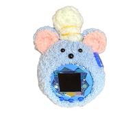 Tamagotchi Paradise - Custodia morbida per console da gioco, in peluche di lana, resistente alle cadute, custodia protettiva antiscivolo, per Tamagotchi Paradise Games, accessori (topo blu)
