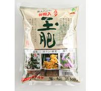 Tamahi, tamaki giapponese, NPK 5-4-1 (500 g) size L, concime per bonsai di conifere