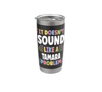 TAMARA Personalizzato Regalo Donna Personalizzato TAMARA Bicchiere termico in acciaio inox doppia parete