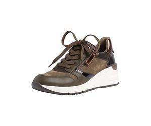 Tamaris 1-1-23702-09, Sneakers Donna, Khaki Comb, 39 EU