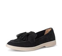 Tamaris 1-1-24602-28, Pantofole Donna, Navy Nubuc, 38 EU