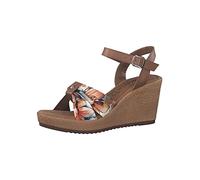 Tamaris 1-1-28346-20, Sandali con Zeppa Donna, Cuoio Flower, 38 EU