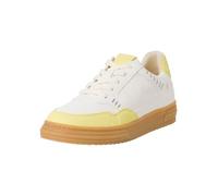 Tamaris 1-23608-42, Sneaker Donna, Bianco/Giallo, 36 EU