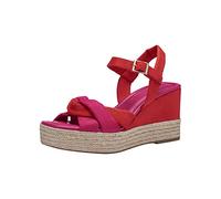 Tamaris 1-28310-20 Wedge, Sandali Donna, Rubino Comb, 40 EU