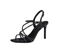 Tamaris 1-28332-20, Sandali Donna, Nero Metallizzato, 40 EU