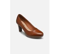 Tamaris Donna Scarpe col Tacco, Signora Scarpe col Tacco Classiche,TOUCHit,Pumps dell'ufficio,Ufficio,Chiuso,Elegante,Nobile,Cognac,37 EU