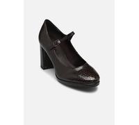 Tamaris Decolleté da Donna con Tacco a Blocco, Marrone (Mocca Croco), 41