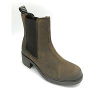 Tamaris 25490 stivaletto pelle nabuk colore tortora tacco 6cm