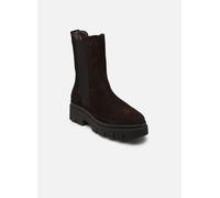 Tamaris 1-25992-41/001 - Stivali da donna in pelle e tessuto, colore: Nero, Mocca Suede, 39 EU