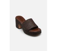 Tamaris pantolette da donna con plateau marrone 36 EU
