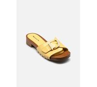 Tamaris pantolette da donna con zeppa giallo 38 EU