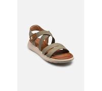 Tamaris Donna sandalo con zeppa verde 39 EU