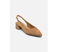 Tamaris décolleté slingback da donna con tacco a blocco marrone 38 EU