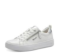 TAMARIS 8-83707-42, Sneaker Donna, Bianco laccato , 44 EU