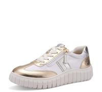 Tamaris 8-83719-44, Sneaker Donna, Gold/Silver, 37 EU