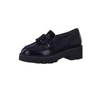 Tamaris 8-84704-41-Plantare Intercambiabile in Pelle Comfort Fit, Mocassino Donna, Nero, 36 EU Larga