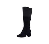 Tamaris 8-85501-41, Stivali ad altezza ginocchio Donna, Nero (Black Suede), 37 EU Larga