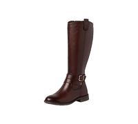 Tamaris 8-85503-41, Stivali ad altezza ginocchio Donna, Marrone (Cognac), 38 EU Larga