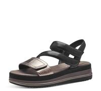 Tamaris 8-88702-42, Sandali con zeppa Donna, Nero, 37 EU