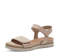 Tamaris 8-88710-42, Sandali con zeppa Donna, Beige Nubuk, 41 EU