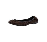 Tamaris Ballerina da Donna in Argento/Platino, Mocca Leopard, 39 EU
