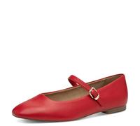 Tamaris Ballerina da Donna vegana Elegante, Colore: Rosso, 36 EU
