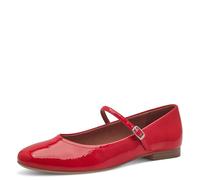 Tamaris Ballerina da Donna vegana Elegante, Colore: Rosso, 37 EU