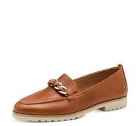 Tamaris Ballerine Classiche da Donna, Flats, Plantare TOUCHit, Pelle Marrone Cognac, 37 EU