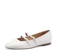 Tamaris Ballerine da Donna, 1-22142-44, Bianco, 40 EU, Bianco, 40 EU