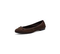 Tamaris Ballerina da Donna Piatta, Marrone (Mocca Suede), 38