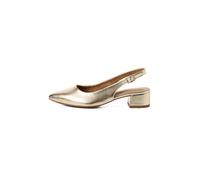 Tamaris décolleté slingback da donna con tacco a blocco metallico 38 EU