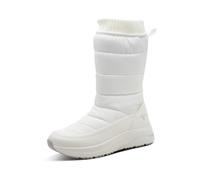 Tamaris Damen WL Boot 1-26805-45, Stivali da Neve Donna, Bianco, 38 EU