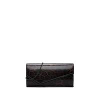 Tamaris borsa a tracolla borsa da sera Amalia Leo Clutch Brown marrone scuro
