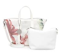 Tamaris borsa a tracolla borsetta TAS Kendra Cityshopper White bianco