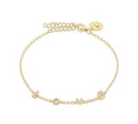 Tamaris Bracciale Donna TJ-0702-B-21 in argento 925 IP oro con zirconi