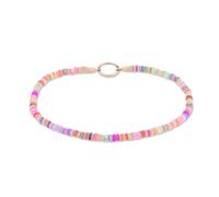 Tamaris Cavigliera TJ-0638-A-26 in acciaio inox IP oro rosa, 25 cm, Acciaio inossidabile, Pietre di conchiglia