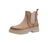 Tamaris Chelsea Imbottita con Suola Calda, Tex e Extra Grip, Stivali alla Moda Donna, Camel Nubuc, 40 EU