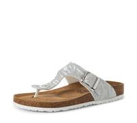 Tamaris Ciabatte da donna 1-27522-42 Silver Struct, 37 EU, Silver Struct, 37 EU