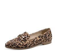 Tamaris Ciabatte da donna, mocassini, Leopardo crema, 38 EU