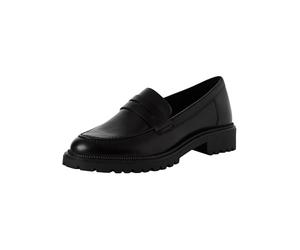 Tamaris Ciabatte da Donna Piatte, Pelle Nera, 40 EU