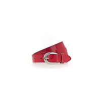 Tamaris Cintura Essential Classics TB0004L03 - Cintura da donna, tinta unita, Rosso rubino, 85 cm