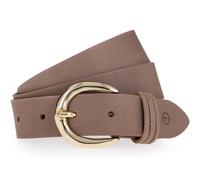 Tamaris cintura Leather Belt W95 Dark Taupe