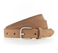 Tamaris Slim Velours Belt W110 Cognac