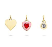 Tamaris Ciondolo Charm Donna TJ-0690-P-03 in acciaio inossidabile IP oro con zirconi