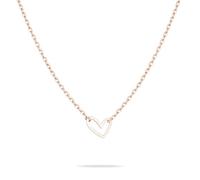 Tamaris Collana con ciondolo a forma di cuore TJ-0573-N-45 IP oro rosa