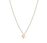 Tamaris collana per donna, Halsschmuck con Herzanhänger, wasserfest in acciaio inossidabile, argento
