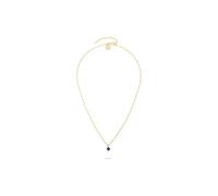 Tamaris Collana Placcata Oro Zircone Blu Tj-0539-N-45 - Collana